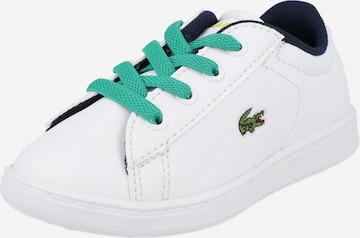 LACOSTE Sneakers in White: front