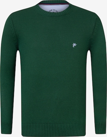 DENIM CULTURE Sweater 'Brian' in Green: front