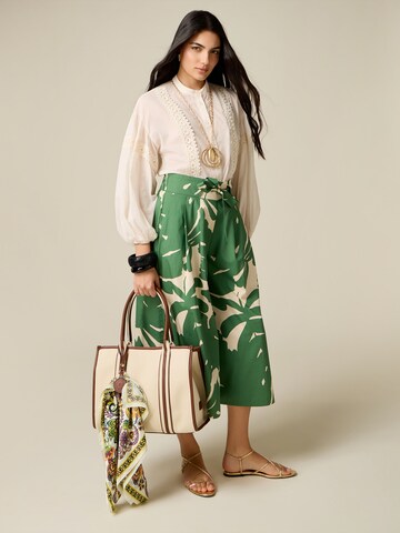 oltre Wide Leg Hose‌‌‌ in Grün