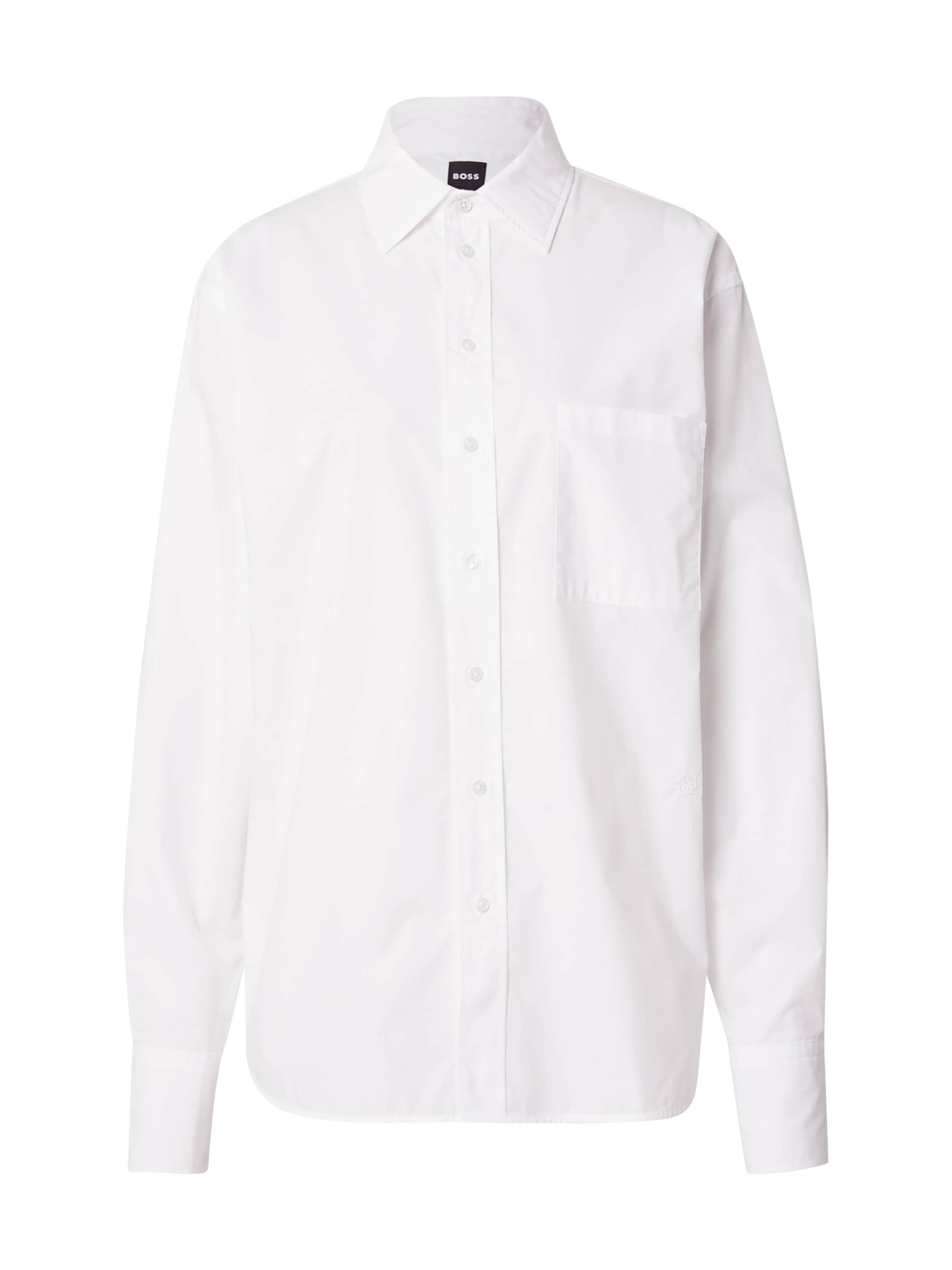 BOSS Блузка &#x27;Saturday_1&#x27; в Белый, Обзор товара