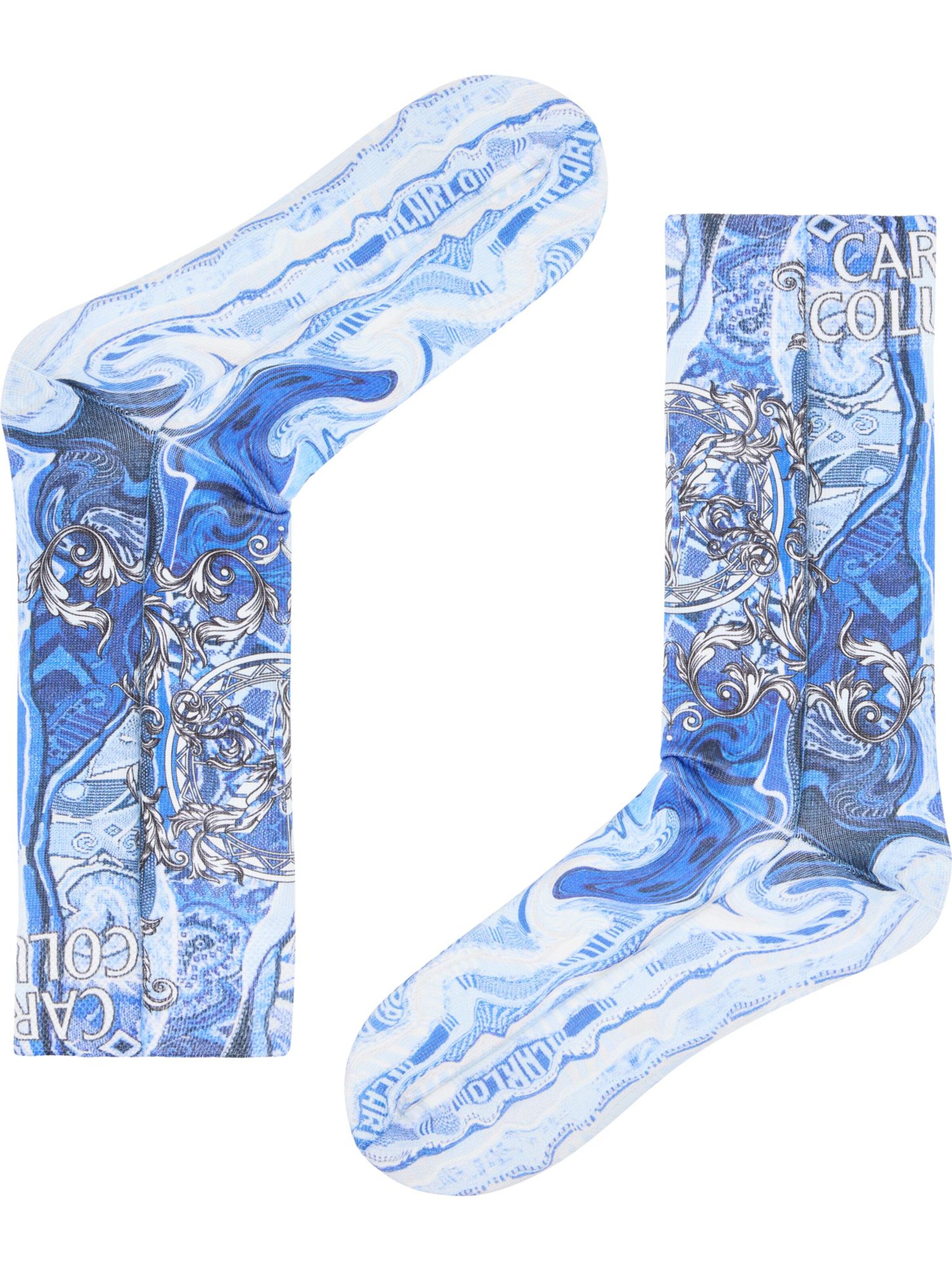 Chaussettes 'Derdouri' Carlo Colucci en bleu