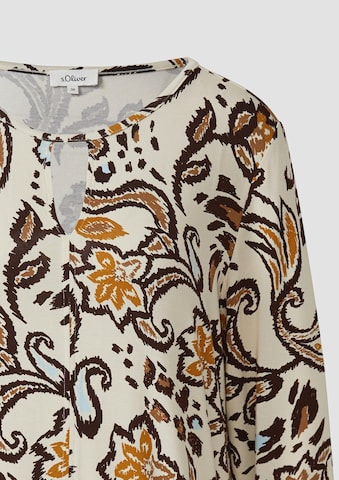 s.Oliver Blouse in Beige