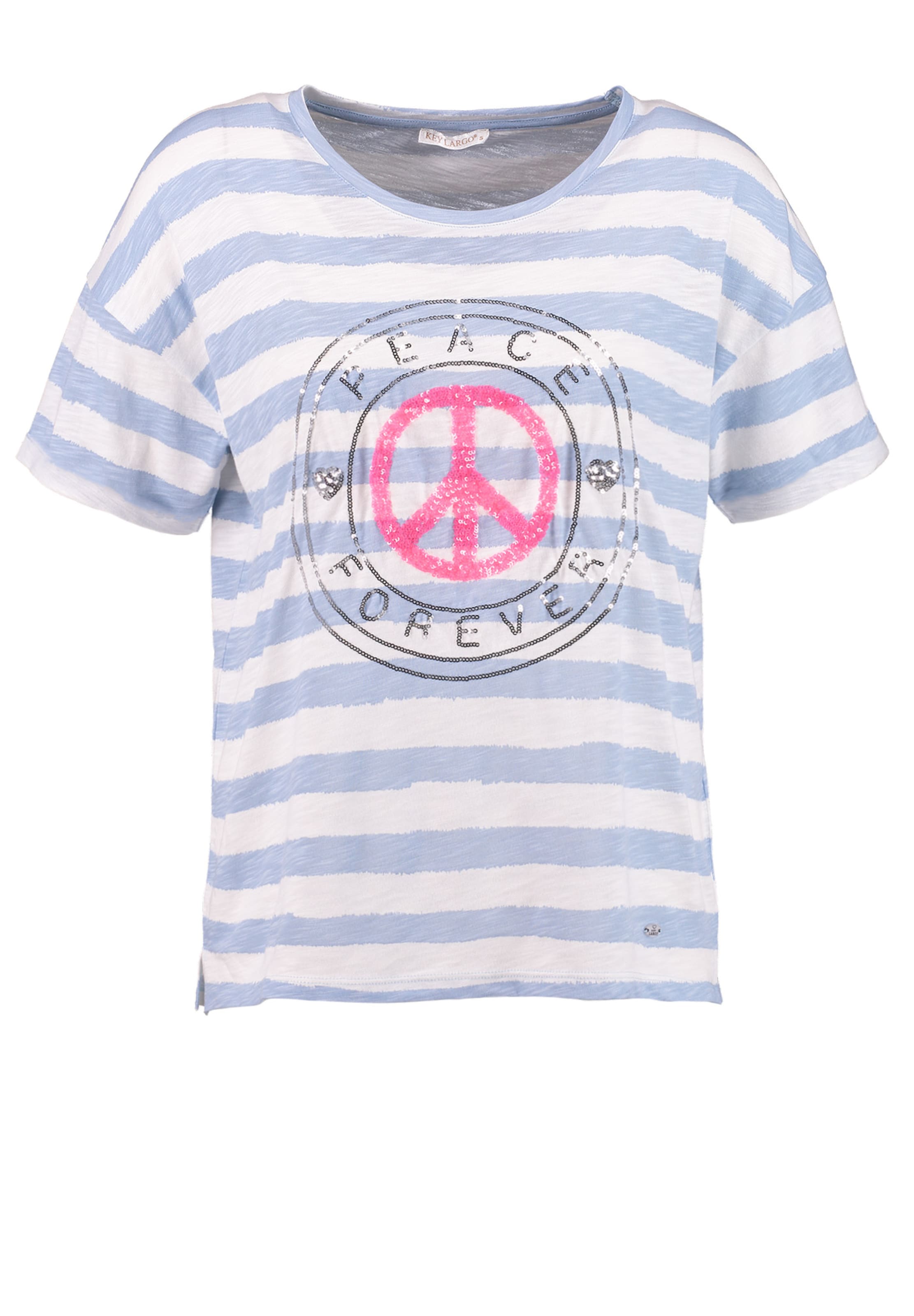 Key Largo Shirts 'Symbol' i blå: forside