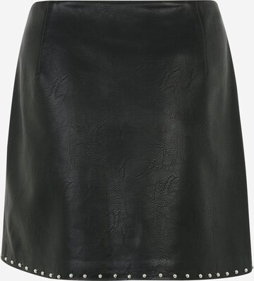 Guido Maria Kretschmer Curvy Skirt in Black: back