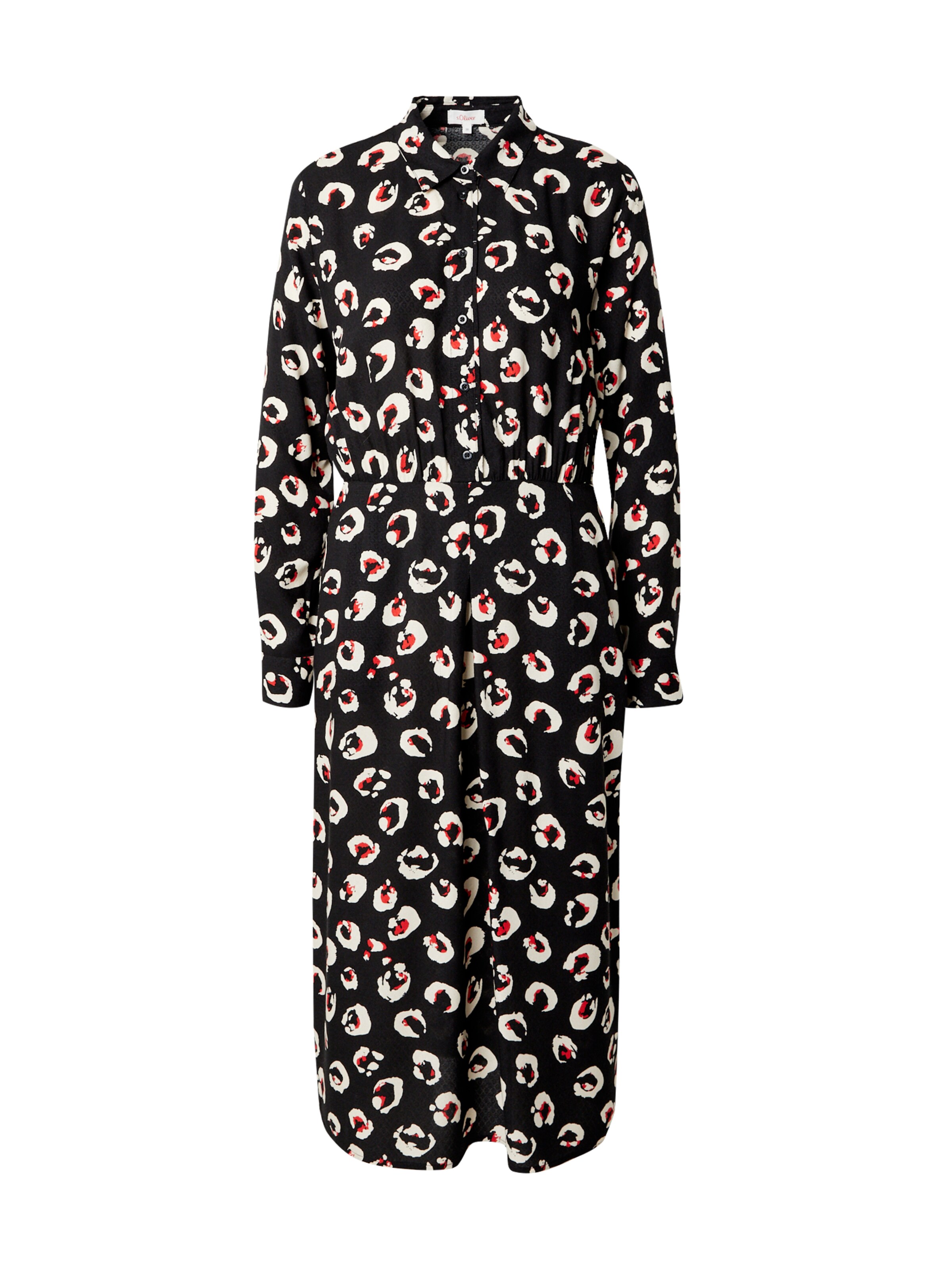 s.Oliver Blousejurk in Zwart: voorkant