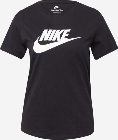 Nike Sportswear Funktionsbluse 'Essential' i sort / hvid, Produktvisning