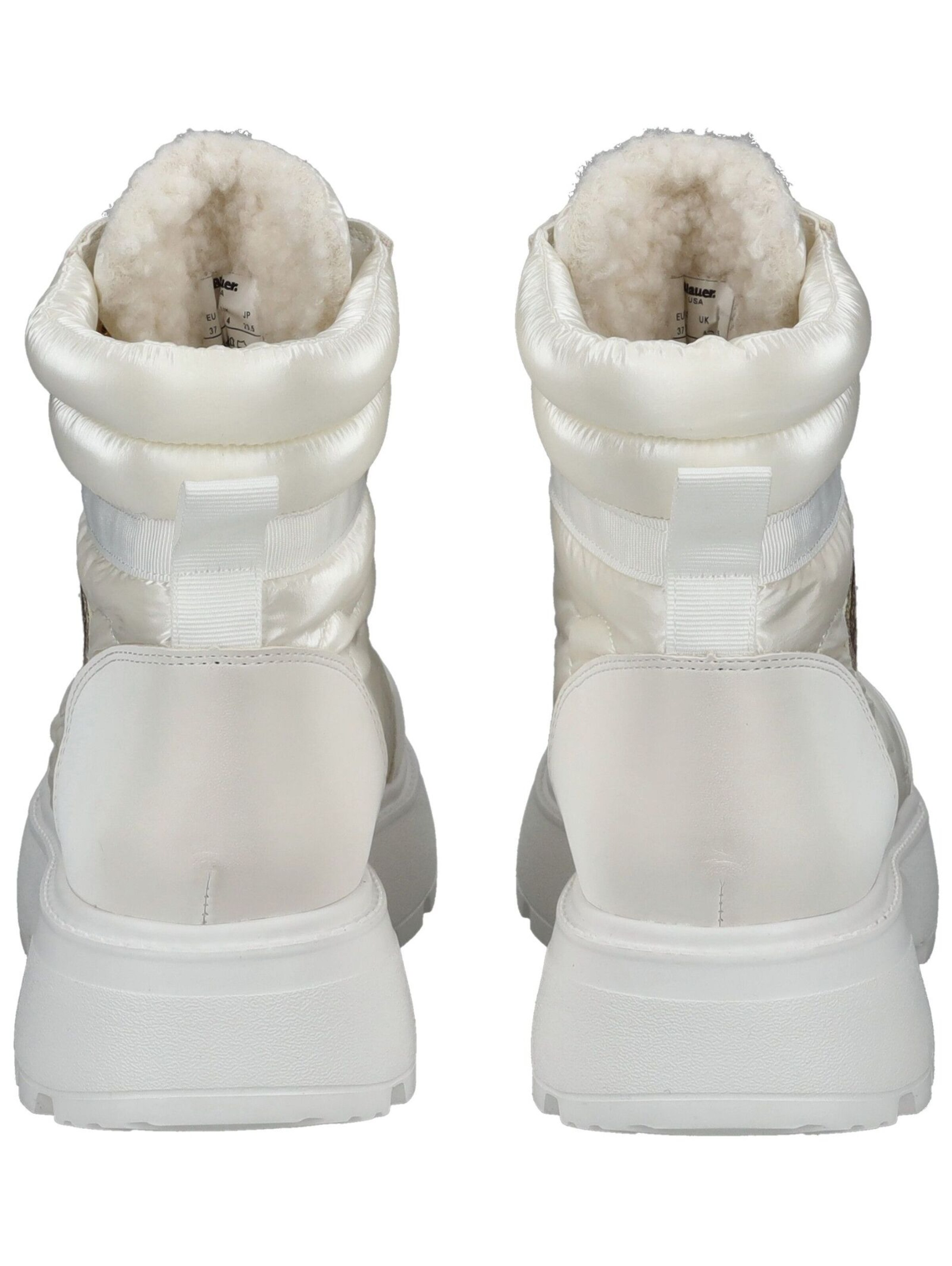 Blauer.USA Stiefelette in Weiß