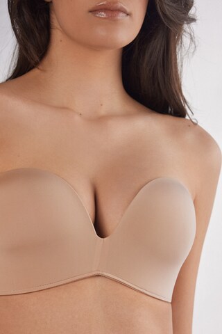 INTIMISSIMI Bandeau Bra in Beige