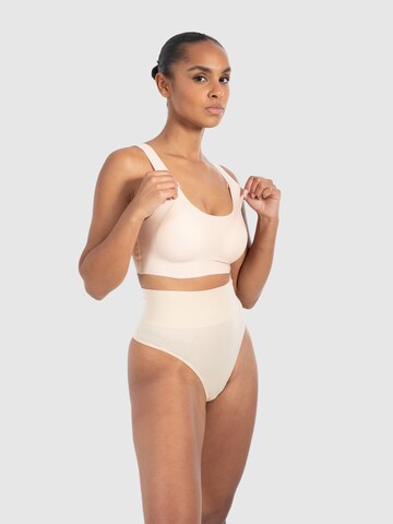 Smilodox Bralette Sports bra 'Nysa' in Beige