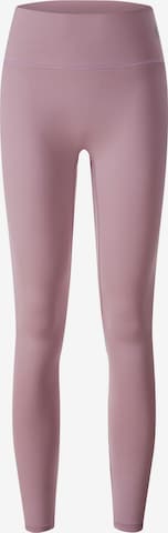 YEAZ Skinny Urheiluhousut 'Horizon' värissä lila: etupuoli