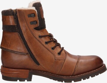 bugatti Lace-Up Boots in Brown