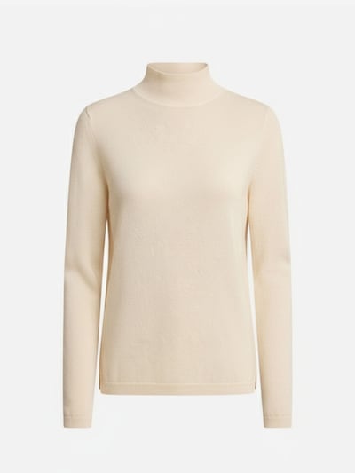 Il Lanificio Sweater in S-M in White, Item view