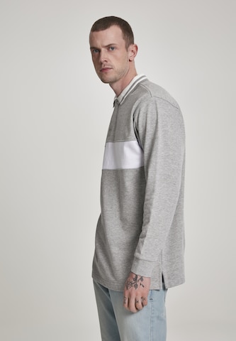 Urban Classics Poloshirt in Grau