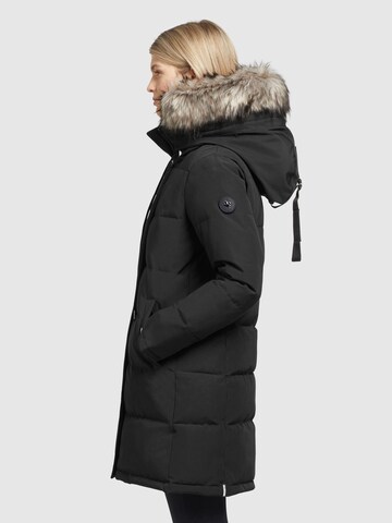 Manteau d’hiver 'Cloren' khujo en noir