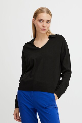 b.young Pullover 'PIMBA' in Schwarz: predná strana