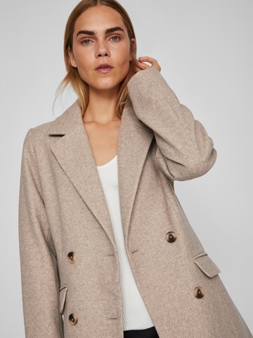 VILA Between-seasons coat in Brown