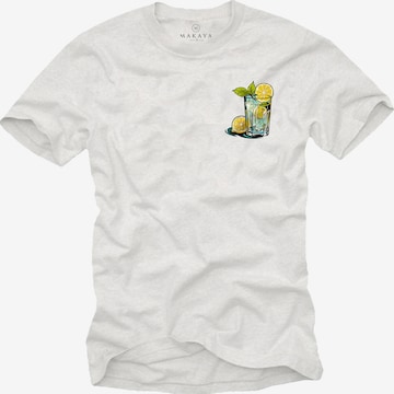 MAKAYA Shirt in White: front