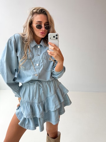 Jupe Tatiana Zidekova en bleu