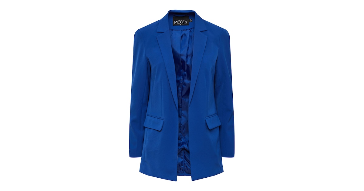Essentiel Antwerp Hop double-breasted blazer met krijtstreep en klepzakken • Donkerblauw • de Essentiel Antwerp Hop double-breasted blazer met krijtstreep en klepzakken • Donkerblauw • de