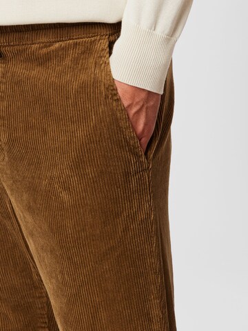 Only & Sons Regular Pants 'Linus' in Brown