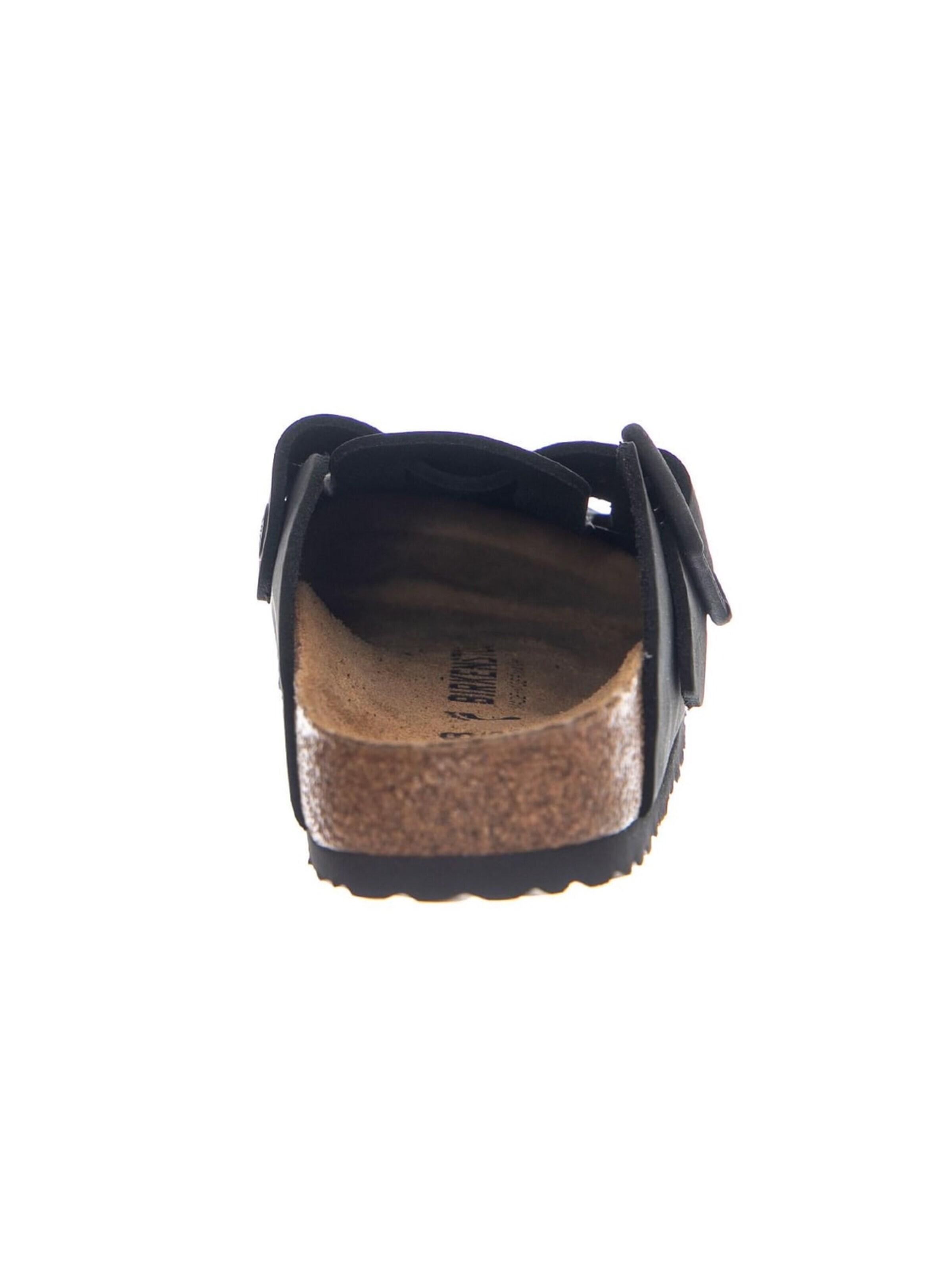 Sandalo 'BOSTON WB NUBUCK LEATHER NARROW FIT BLACK' di BIRKENSTOCK in nero