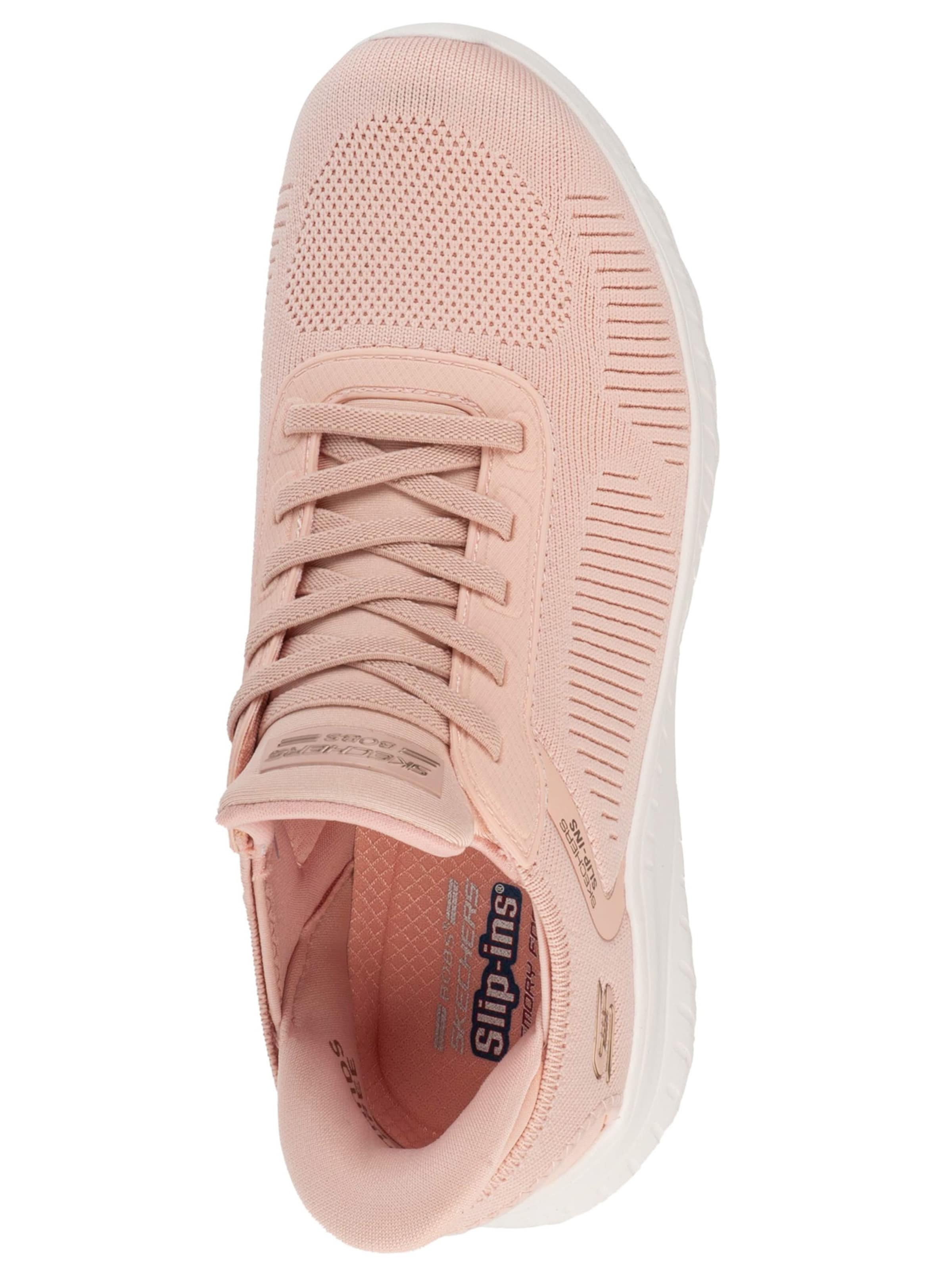 SKECHERS Sneaker low 'Slip-Ins: BOBS Sport Squad Chaos - Current Muse' in Pink