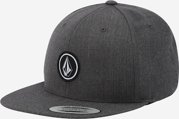 Volcom - Boné 'Quarter Twill' em cinzento: frente