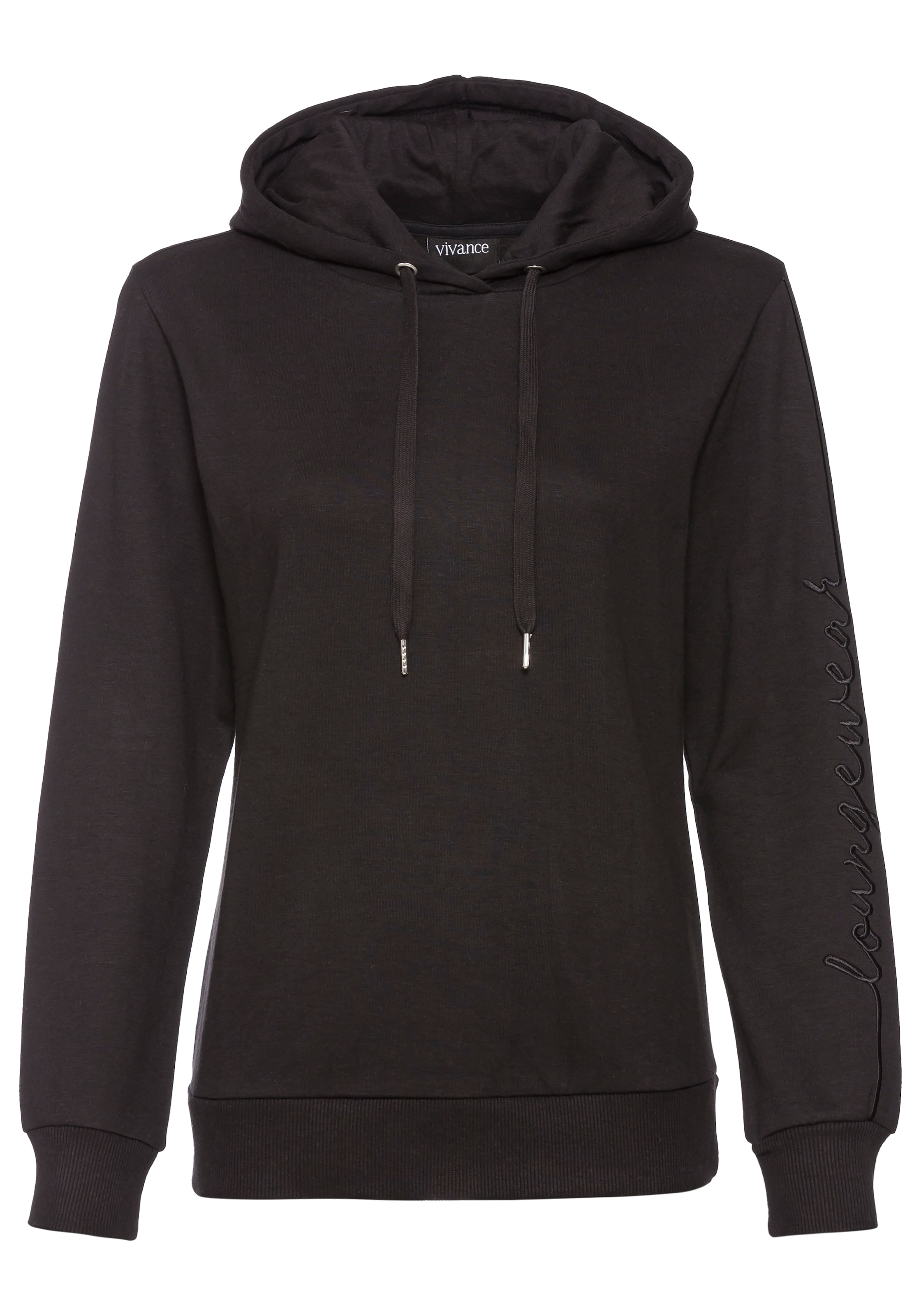 VIVANCE Sweatshirt in Schwarz: Vorderseite