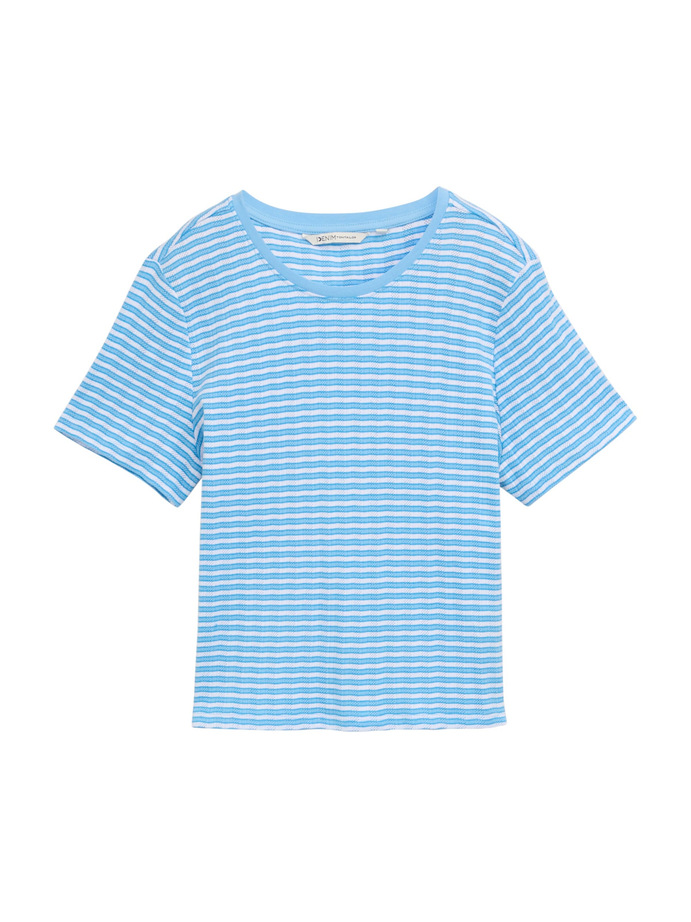 TOM TAILOR DENIM Shirt in White: front