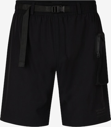 STRELLSON Board Shorts in Black: front