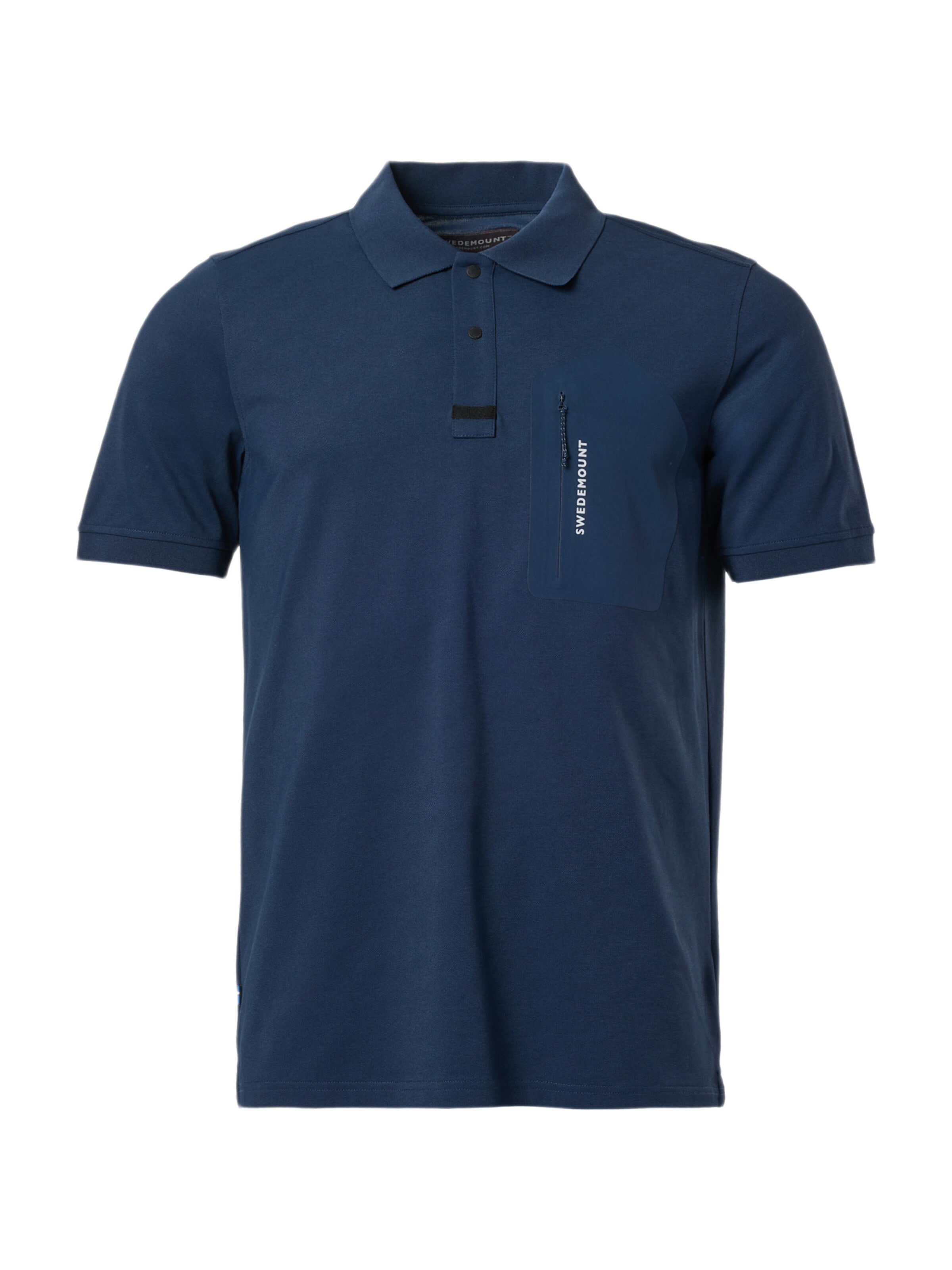 SWEDEMOUNT - Camiseta 'Lofoten' en azul: frente