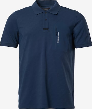 SWEDEMOUNT - Camiseta 'Lofoten' en azul: frente
