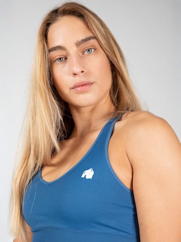 Bustier Soutien-gorge de sport 'Hilton' Gorilla Wear en bleu