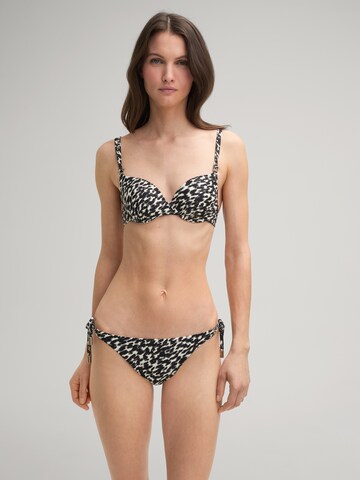JOOP! T-shirt Bikini top in Black: front