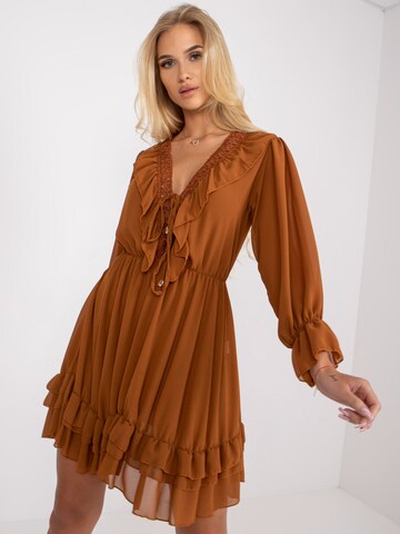 Madnezz House Kleid '0761.92' in Braun: Vorderseite
