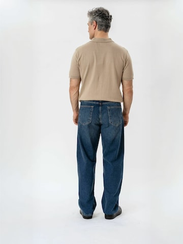 Regular fit Camicia ' Polo ' di TEESHOPPEN in beige