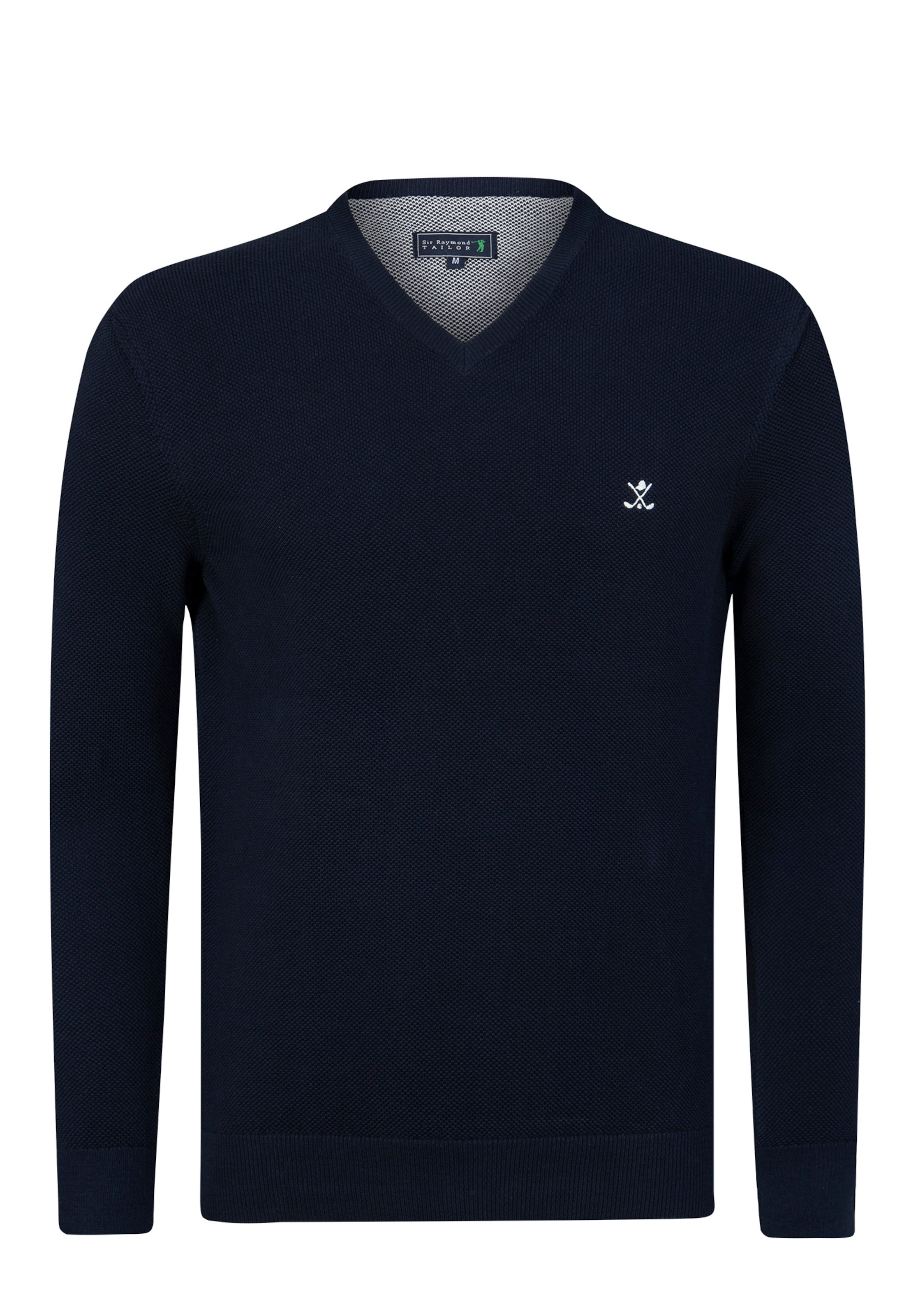 Sir Raymond Tailor Pullover in Blau: Vorderseite
