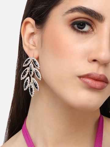 SOHI Earrings 'Tahlea' in Gold: front