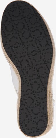 Calvin Klein Sandal i vit