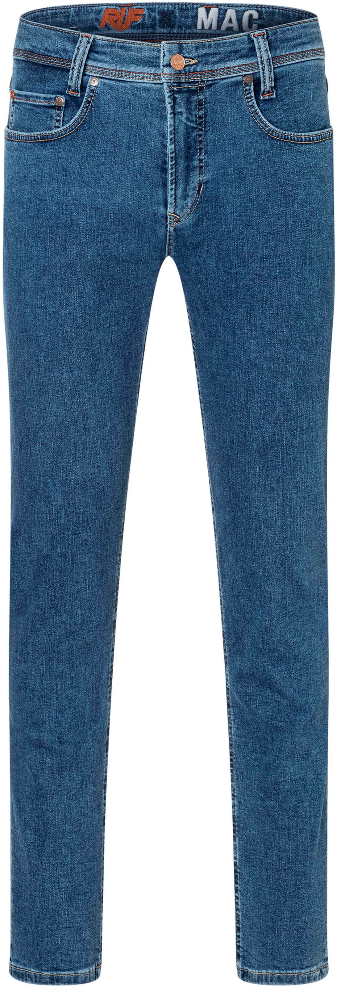 MAC Slimfit Jeans in Blau: Vorderseite