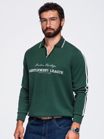 Sweat-shirt Ombre en gris : devant