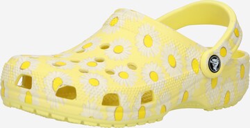 Crocs Clogs 'Vacay Vibes' in Yellow: front