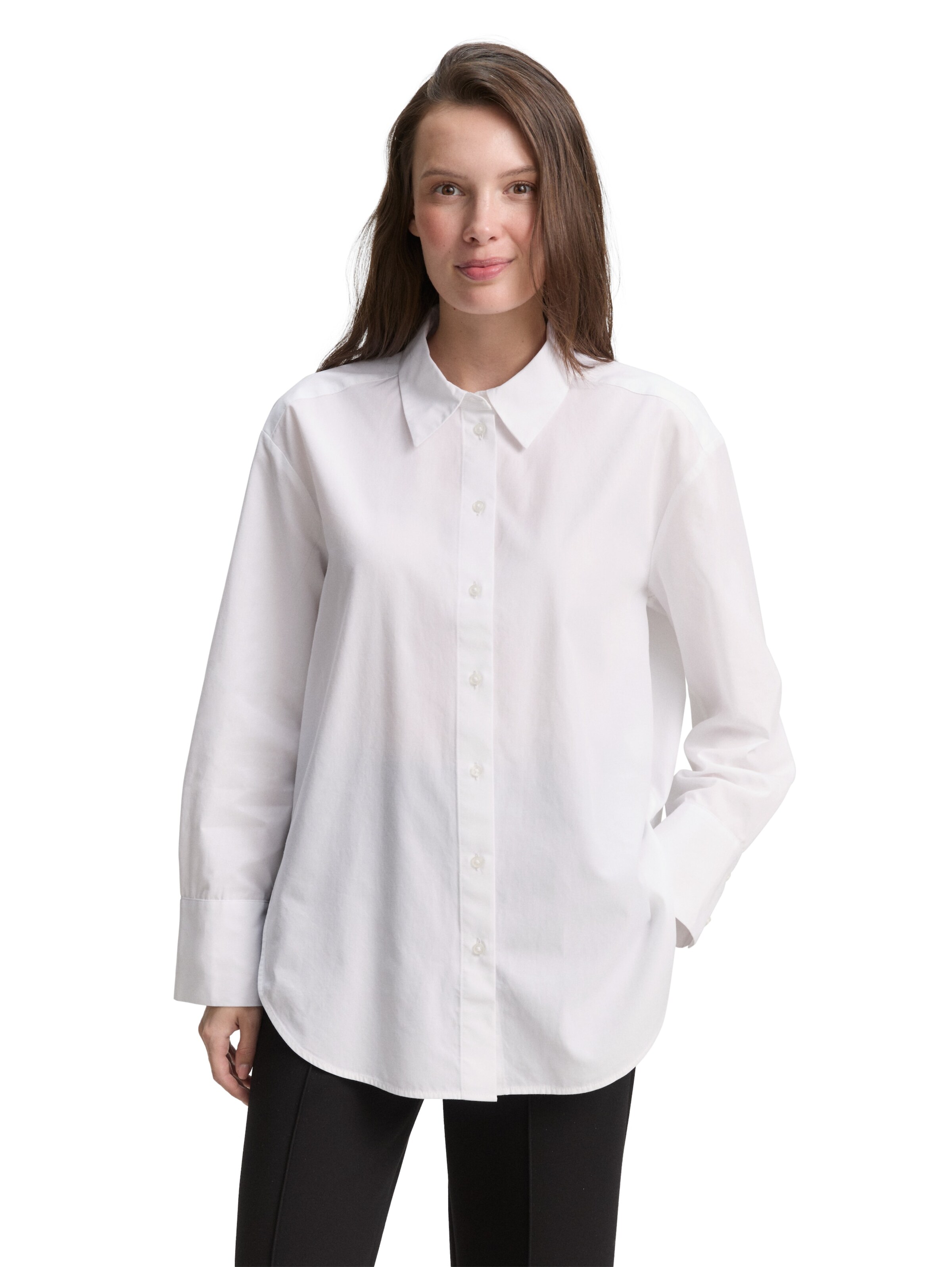 TOM TAILOR Blouse in White: front