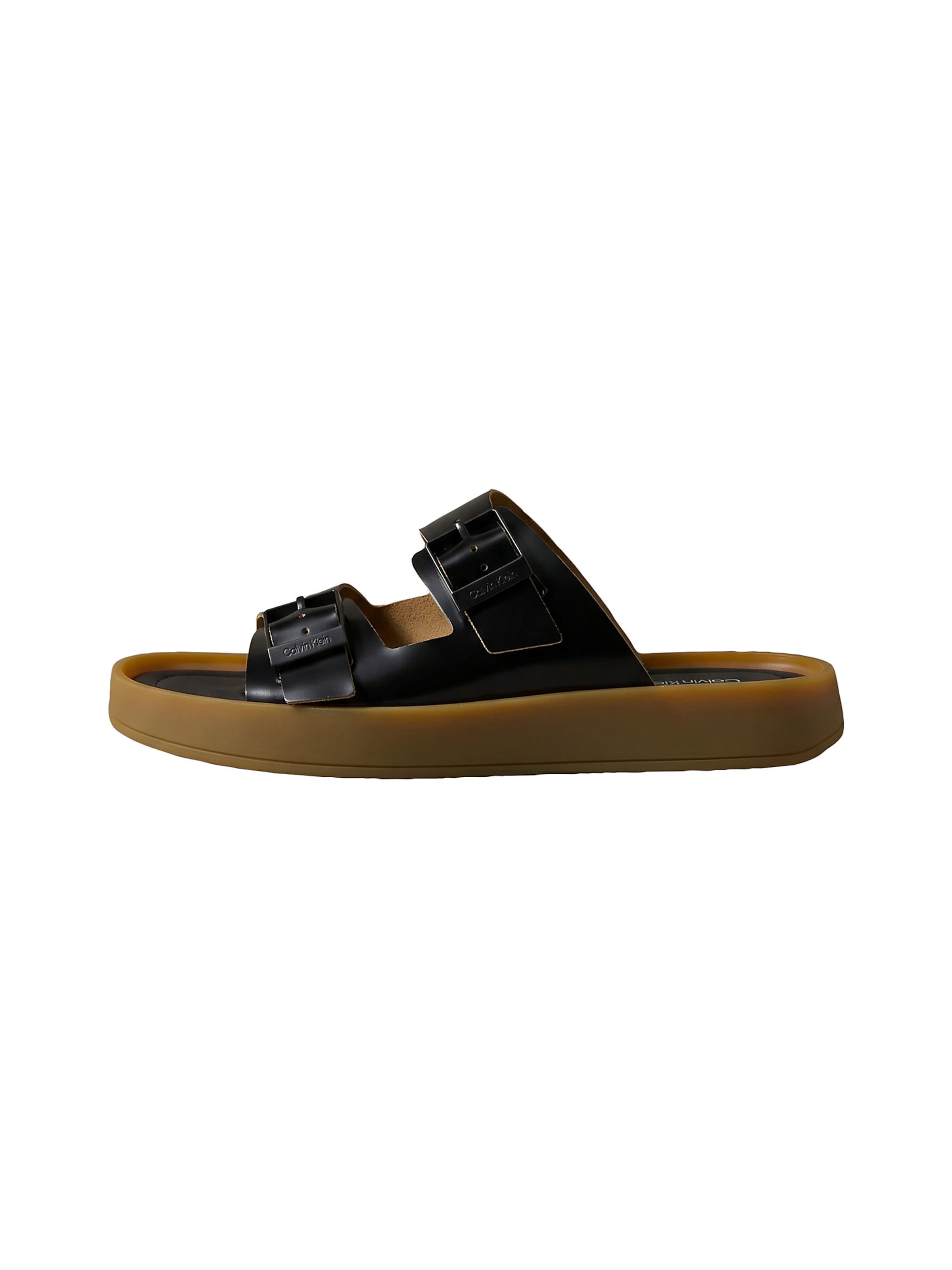 Mule 'Milo' Calvin Klein en noir : devant