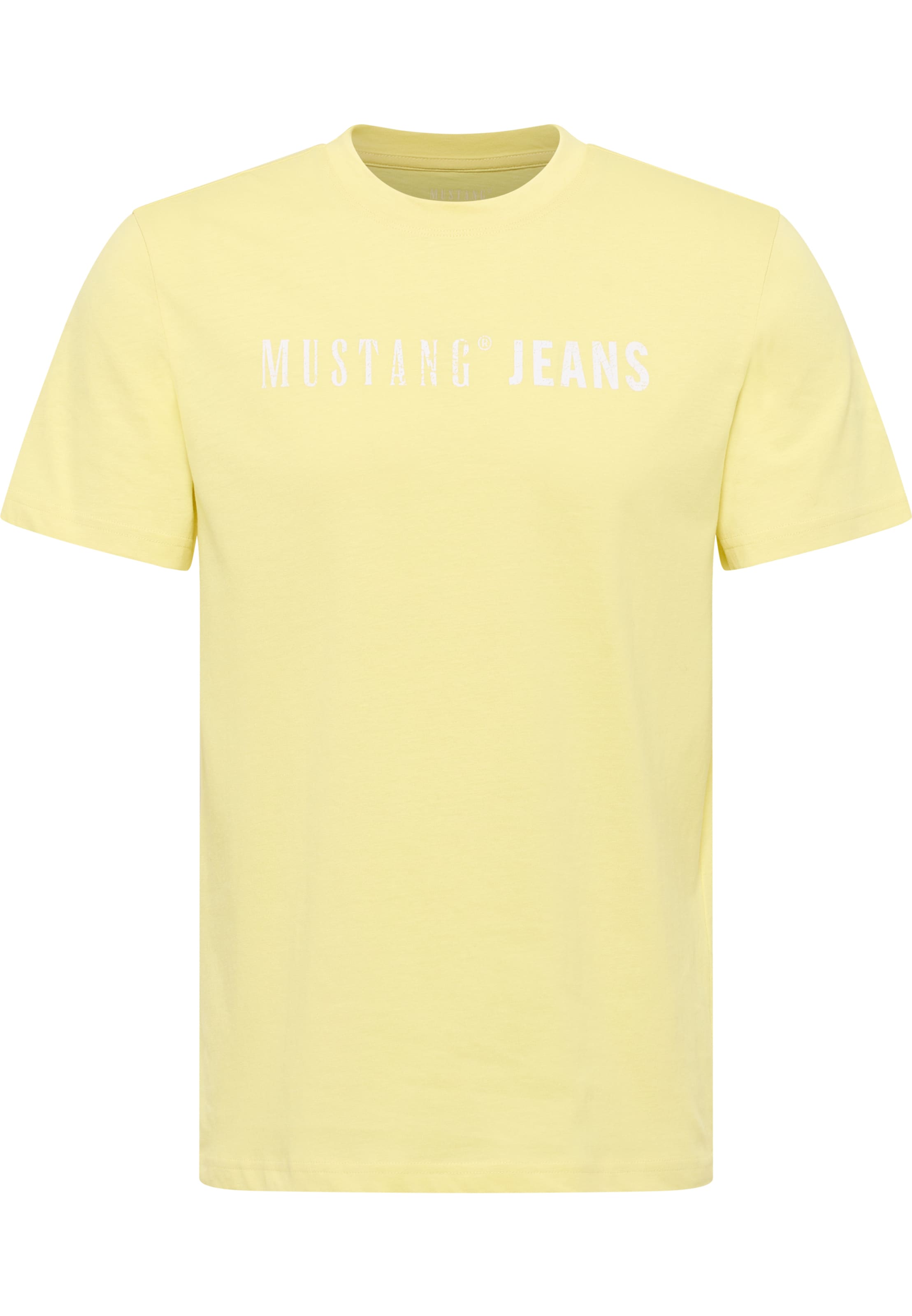 MUSTANG Shirt 'Style Austin' in gelb, Produktansicht
