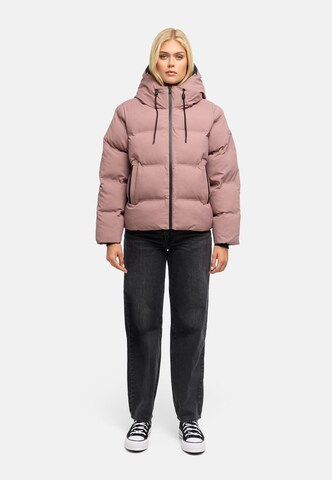 MARIKOO Winterjas 'Paddie 16' in Lila