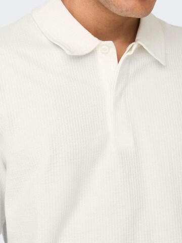 Only & Sons Shirt 'ONSKian' in White