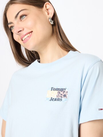 Tricou de la Tommy Jeans pe albastru