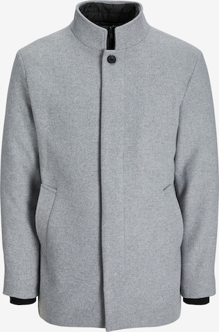 Manteau mi-saison JACK & JONES en gris : devant