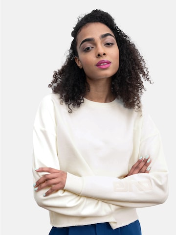 elhoSweater majica 'Wien' - bijela boja: prednji dio